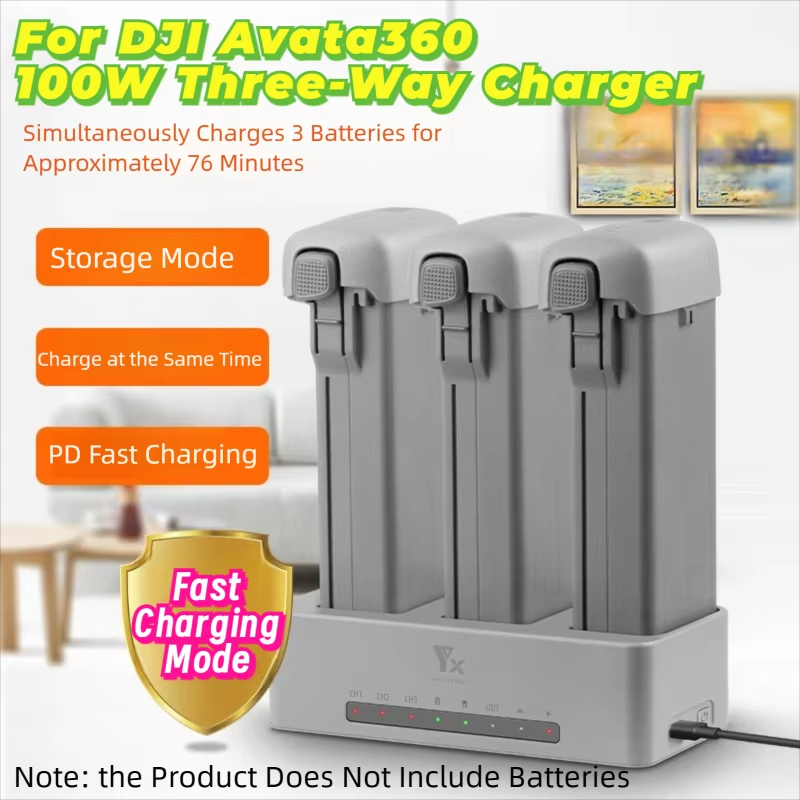 Drone Power Bank - Hub di ricarica rapida a tre