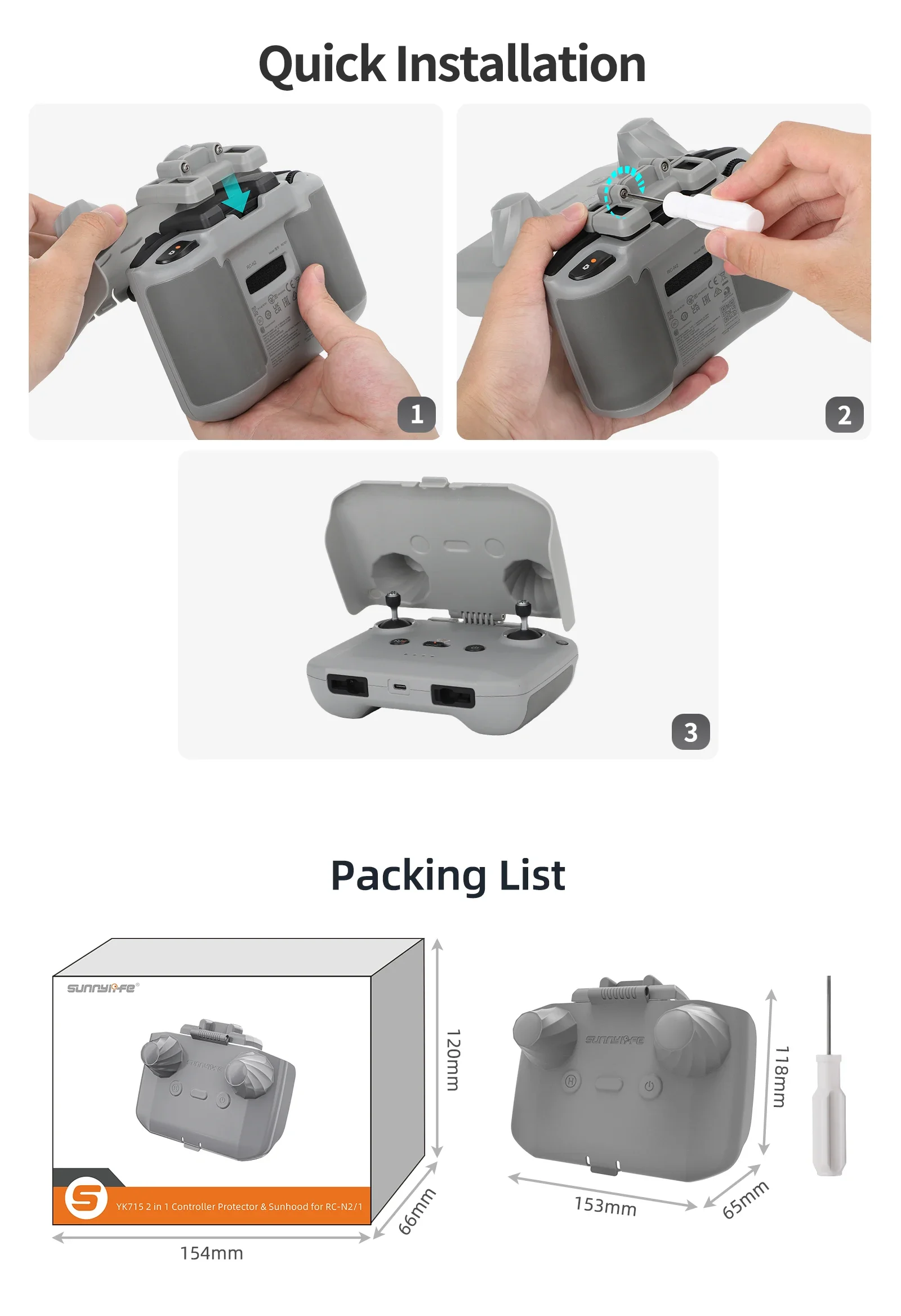 2 in 1 Controller Protector Su - Drone Control Stick recensione e prezzo