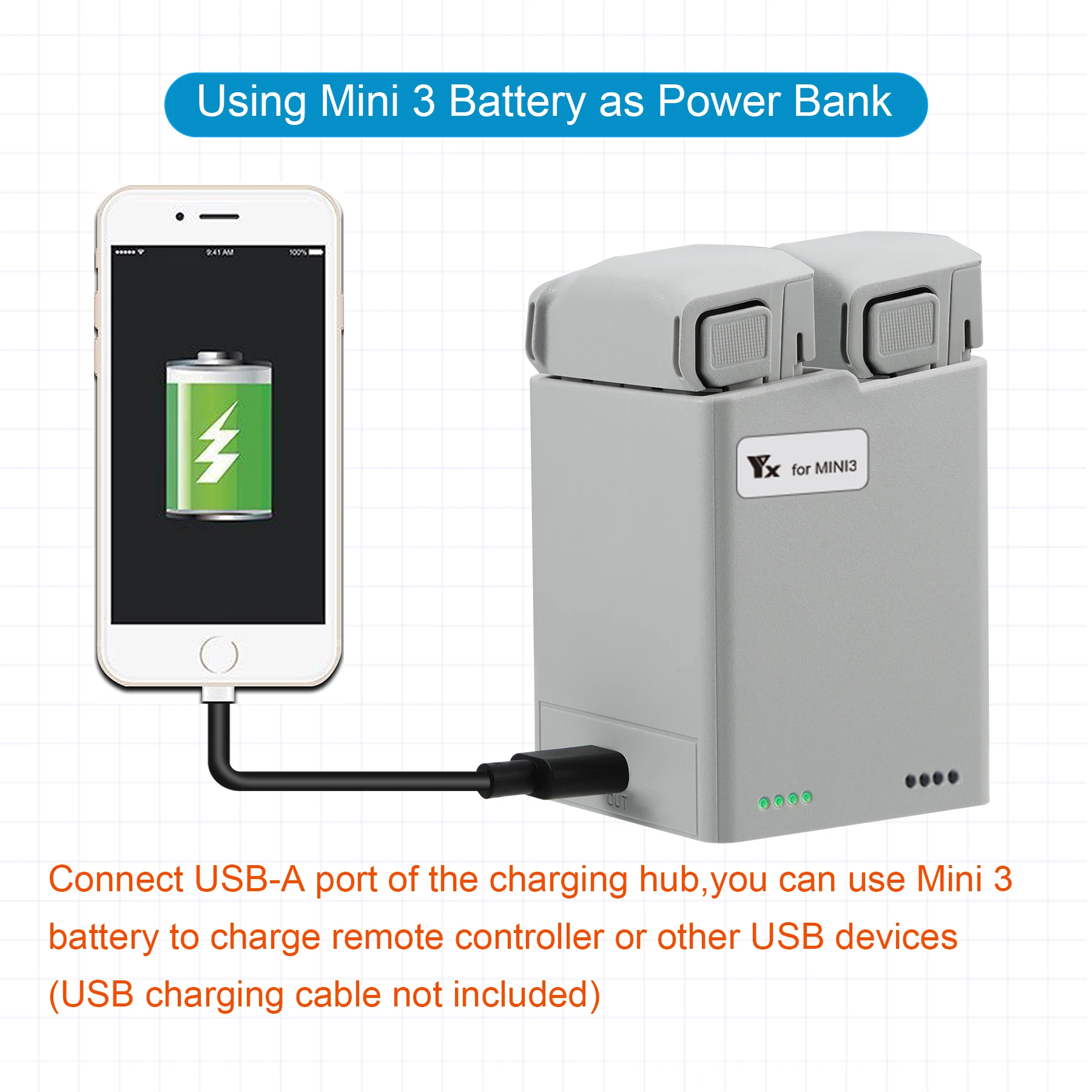 Hub caricabatterie per DJI Min - Drone Charging Hub recensione e prezzo