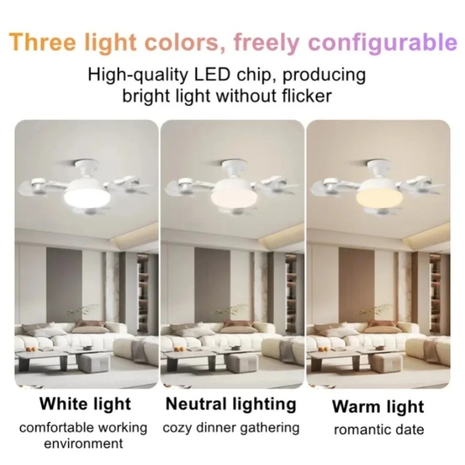 Ventilatore da soffitto 3-in-1 - Drone Beacon Light recensione e prezzo