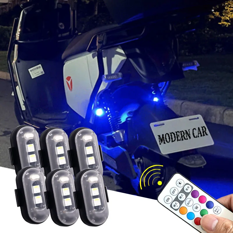 2/4/8Pcs telecomando senza fil - Drone Strobe Light recensione e prezzo