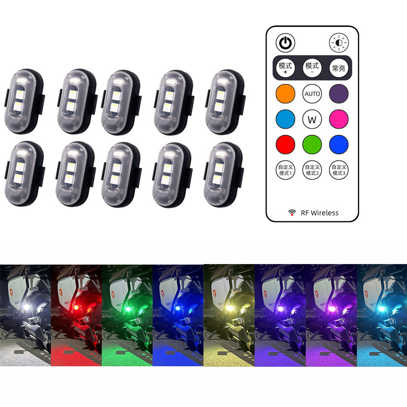 10x 4x 8 colori Wireless LED D - Drone Strobe Light recensione e prezzo