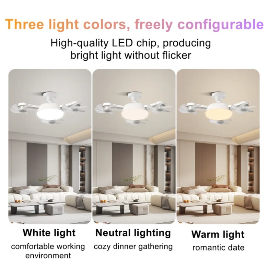 Ventilatore da Soffitto con Lu - Drone Beacon Light recensione e prezzo