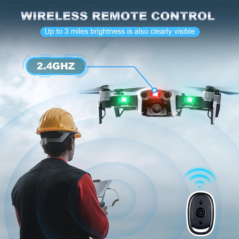 Luce stroboscopica per drone a - Drone Strobe Light recensione e prezzo